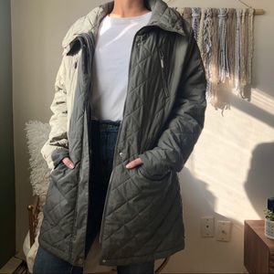 Army Green Light Winter Jacket